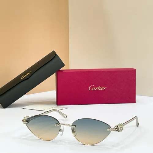 Wholesale Cartier AAA Quality Sunglassess #1468745 $68.00 USD, Wholesale Quality Replica Cartier AAA Quality Sunglassess