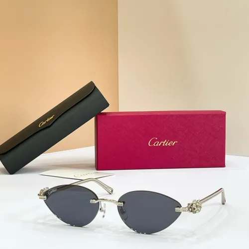 Wholesale Cartier AAA Quality Sunglassess #1468746 $68.00 USD, Wholesale Quality Replica Cartier AAA Quality Sunglassess