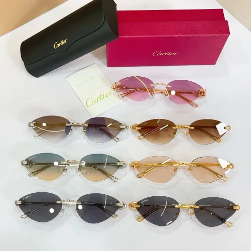Replica Cartier AAA Quality Sunglassess #1468747 $68.00 USD for Wholesale