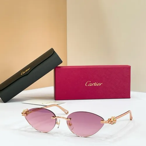 Wholesale Cartier AAA Quality Sunglassess #1468748 $68.00 USD, Wholesale Quality Replica Cartier AAA Quality Sunglassess