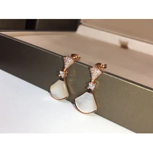 Wholesale Bvlgari Earrings For Women #1468779 $27.00 USD, Wholesale Quality Replica Bvlgari Earrings