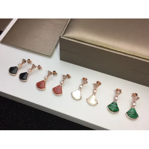 Replica Bvlgari Earrings For Women #1468780 $27.00 USD for Wholesale