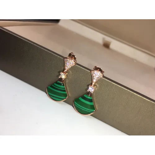 Wholesale Bvlgari Earrings For Women #1468781 $27.00 USD, Wholesale Quality Replica Bvlgari Earrings