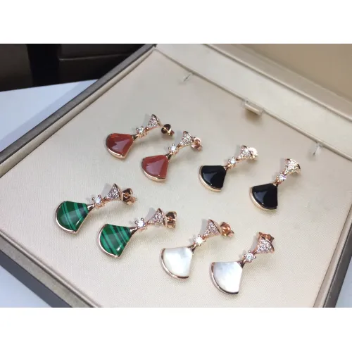 Replica Bvlgari Earrings For Women #1468781 $27.00 USD for Wholesale