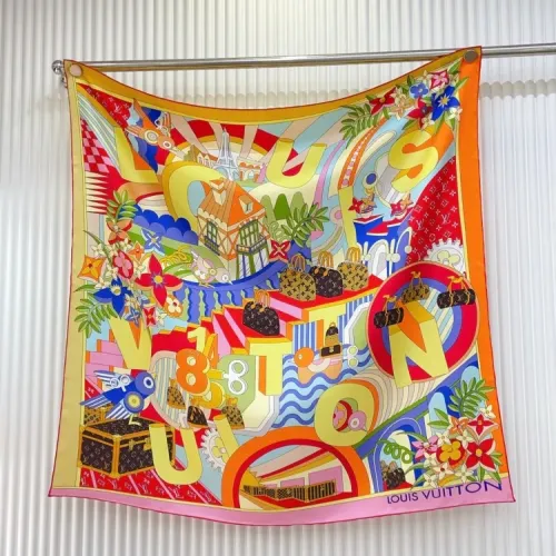 Wholesale Louis Vuitton Silk Squares #1468828 $64.00 USD, Wholesale Quality Replica Louis Vuitton Scarf