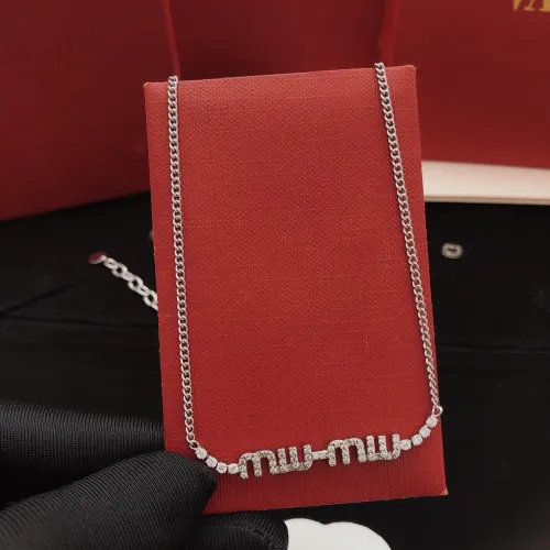 Replica MIU MIU Necklaces #1468834 $27.00 USD for Wholesale