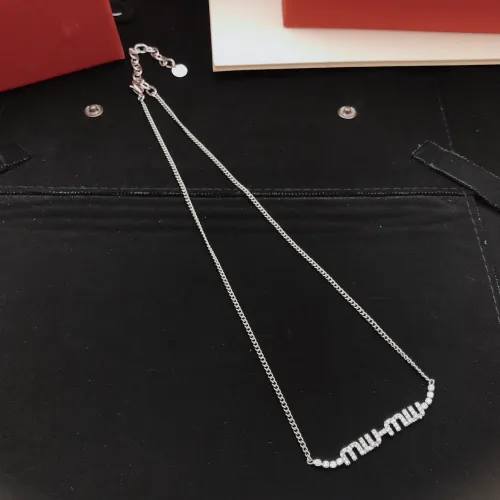 Replica MIU MIU Necklaces #1468834 $27.00 USD for Wholesale