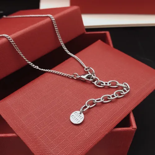Replica MIU MIU Necklaces #1468834 $27.00 USD for Wholesale
