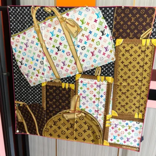 Wholesale Louis Vuitton Silk Squares #1468841 $76.00 USD, Wholesale Quality Replica Louis Vuitton Scarf