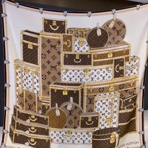Wholesale Louis Vuitton Silk Squares #1468849 $85.00 USD, Wholesale Quality Replica Louis Vuitton Scarf