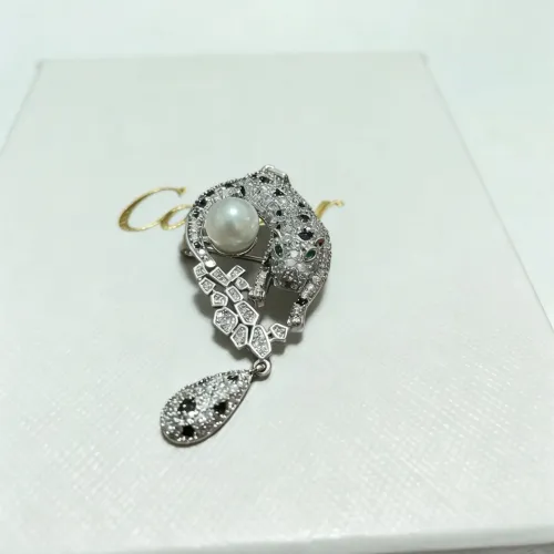 Wholesale Cartier Brooches For Women #1468852 $42.00 USD, Wholesale Quality Replica Cartier Brooches