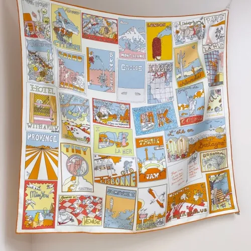 Wholesale Hermes Silk Squares #1468862 $76.00 USD, Wholesale Quality Replica Hermes Scarf