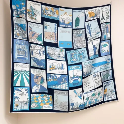 Wholesale Hermes Silk Squares #1468865 $76.00 USD, Wholesale Quality Replica Hermes Scarf