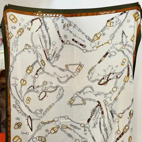 Wholesale Hermes Silk Squares #1468878 $85.00 USD, Wholesale Quality Replica Hermes Scarf