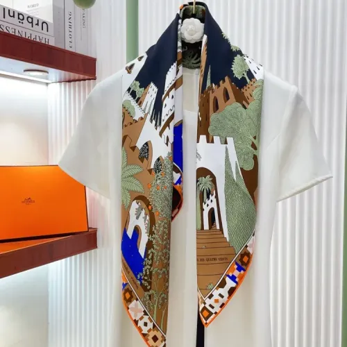Replica Hermes Silk Squares #1468892 $64.00 USD for Wholesale