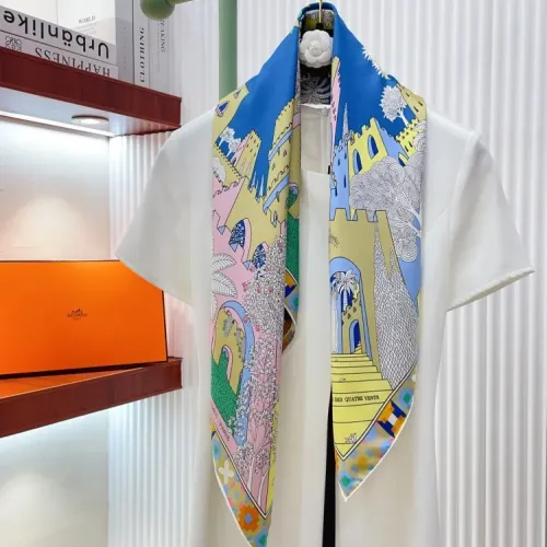 Replica Hermes Silk Squares #1468893 $64.00 USD for Wholesale