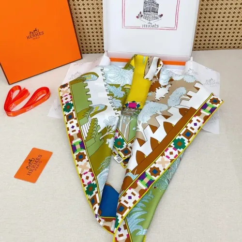 Replica Hermes Silk Squares #1468895 $64.00 USD for Wholesale