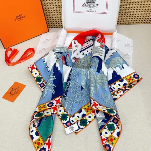 Replica Hermes Silk Squares #1468896 $64.00 USD for Wholesale