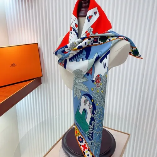 Replica Hermes Silk Squares #1468896 $64.00 USD for Wholesale