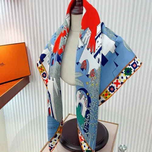 Replica Hermes Silk Squares #1468896 $64.00 USD for Wholesale