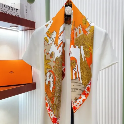 Replica Hermes Silk Squares #1468897 $64.00 USD for Wholesale