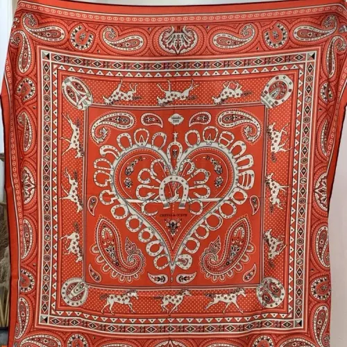 Wholesale Hermes Silk Squares #1468901 $85.00 USD, Wholesale Quality Replica Hermes Scarf