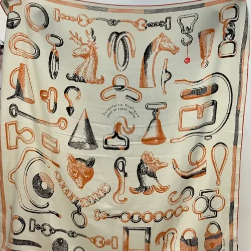 Wholesale Hermes Silk Squares #1468902 $85.00 USD, Wholesale Quality Replica Hermes Scarf