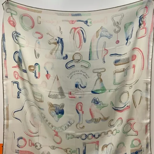 Wholesale Hermes Silk Squares #1468903 $85.00 USD, Wholesale Quality Replica Hermes Scarf
