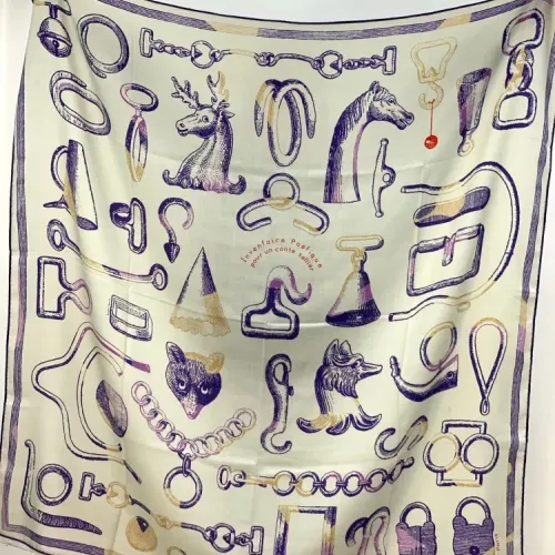 Wholesale Hermes Silk Squares #1468907 $85.00 USD, Wholesale Quality Replica Hermes Scarf