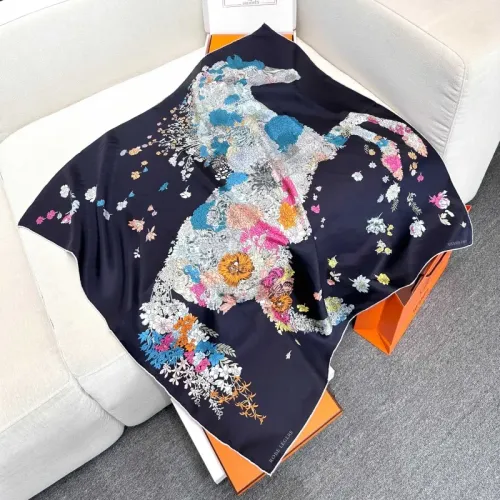 Wholesale Hermes Silk Squares #1468915 $60.00 USD, Wholesale Quality Replica Hermes Scarf