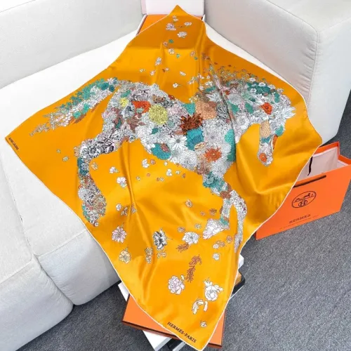 Wholesale Hermes Silk Squares #1468916 $60.00 USD, Wholesale Quality Replica Hermes Scarf