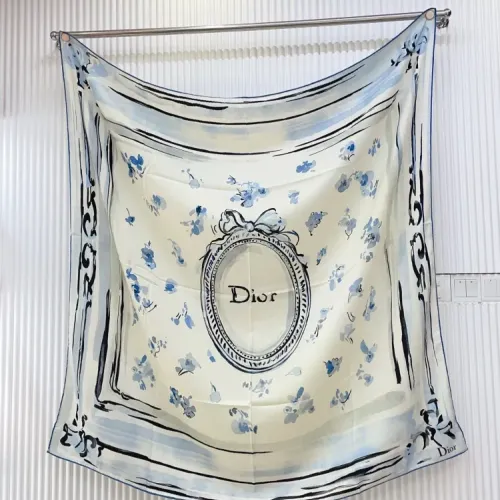Wholesale Christian Dior Silk Squares #1468927 $82.00 USD, Wholesale Quality Replica Christian Dior Scarf