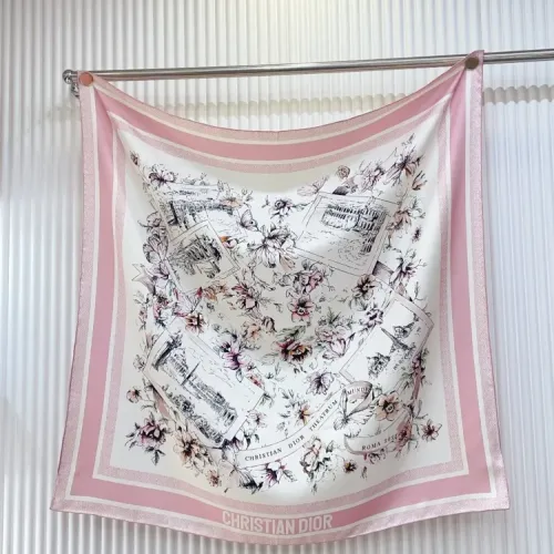 Wholesale Christian Dior Silk Squares #1468932 $64.00 USD, Wholesale Quality Replica Christian Dior Scarf