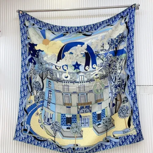 Wholesale Christian Dior Silk Squares #1468936 $82.00 USD, Wholesale Quality Replica Christian Dior Scarf