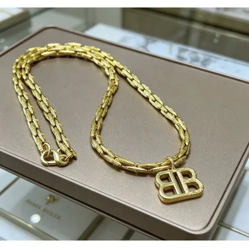 Wholesale Balenciaga Necklaces #1468993 $52.00 USD, Wholesale Quality Replica Balenciaga Necklaces