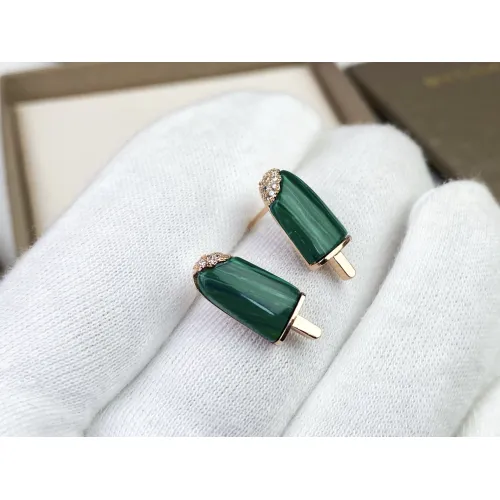 Replica Bvlgari Earrings For Women #1469061 $32.00 USD for Wholesale
