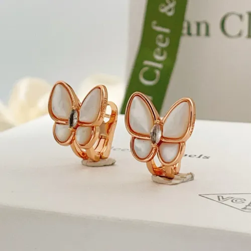 Replica Van Cleef & Arpels Earrings For Women #1469084 $36.00 USD for Wholesale