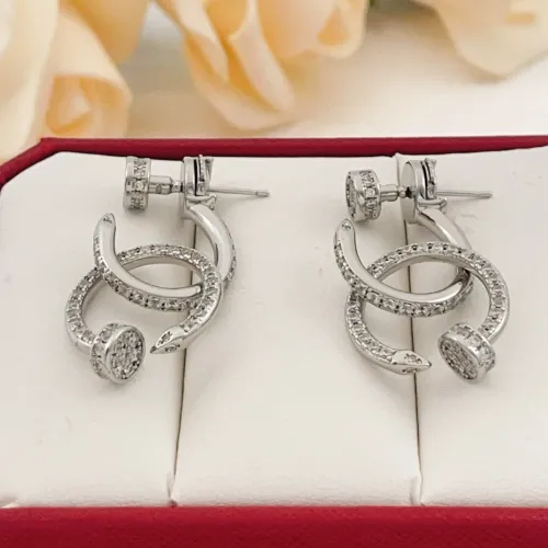 Wholesale Cartier Earrings For Women #1469086 $38.00 USD, Wholesale Quality Replica Cartier Earrings