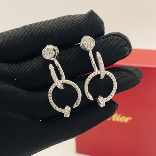 Replica Cartier Earrings For Women #1469086 $38.00 USD for Wholesale