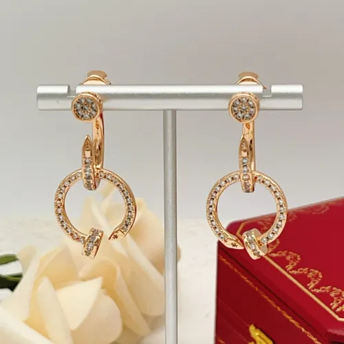 Replica Cartier Earrings For Women #1469087 $38.00 USD for Wholesale