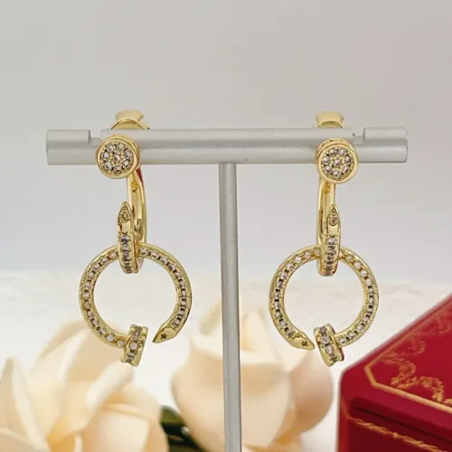 Replica Cartier Earrings For Women #1469088 $38.00 USD for Wholesale