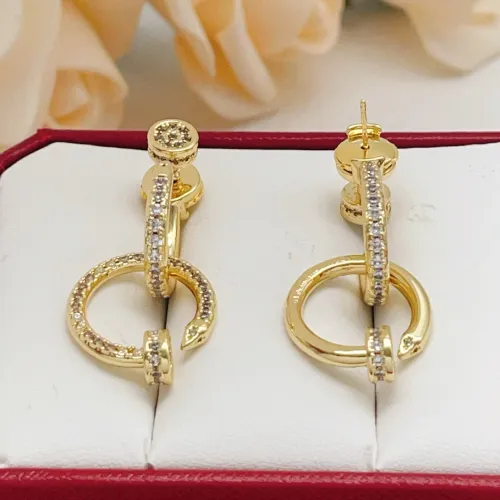 Replica Cartier Earrings For Women #1469088 $38.00 USD for Wholesale