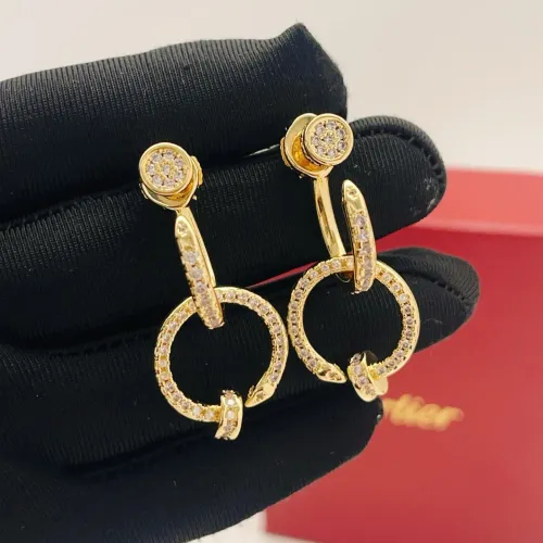 Replica Cartier Earrings For Women #1469088 $38.00 USD for Wholesale