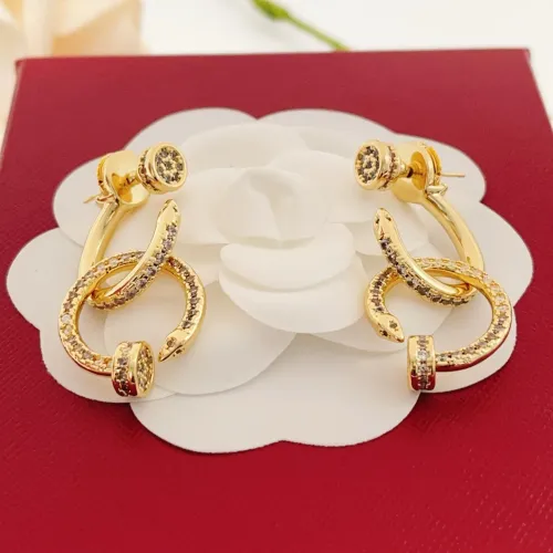 Replica Cartier Earrings For Women #1469088 $38.00 USD for Wholesale