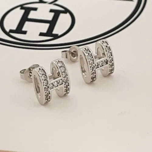 Replica Hermes Earrings For Women #1469090 $34.00 USD for Wholesale