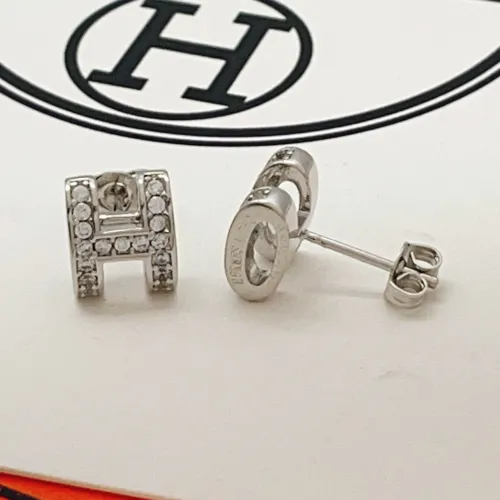 Replica Hermes Earrings For Women #1469090 $34.00 USD for Wholesale