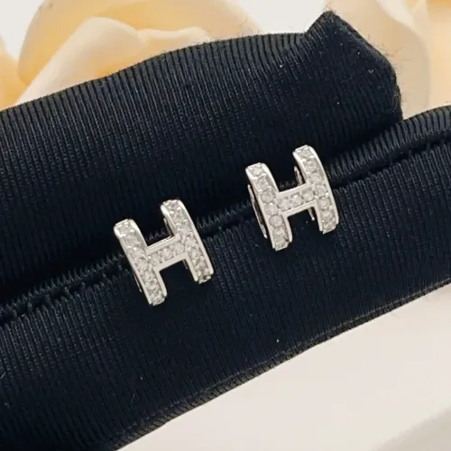 Replica Hermes Earrings For Women #1469090 $34.00 USD for Wholesale