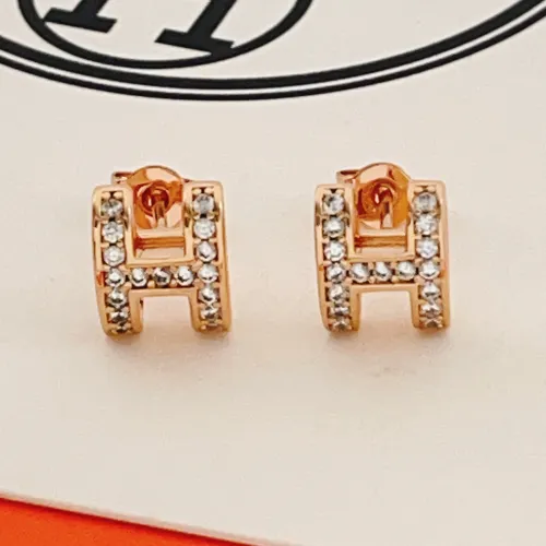 Wholesale Hermes Earrings For Women #1469091 $34.00 USD, Wholesale Quality Replica Hermes Earrings