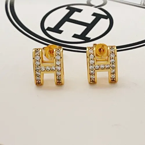 Wholesale Hermes Earrings For Women #1469092 $34.00 USD, Wholesale Quality Replica Hermes Earrings