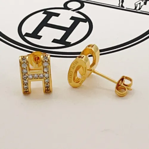 Replica Hermes Earrings For Women #1469092 $34.00 USD for Wholesale